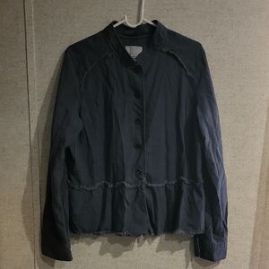 Caslon Black Button-Up Blazer